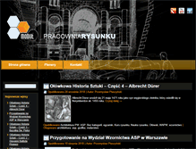 Tablet Screenshot of blog.rysunek-architektura.pl